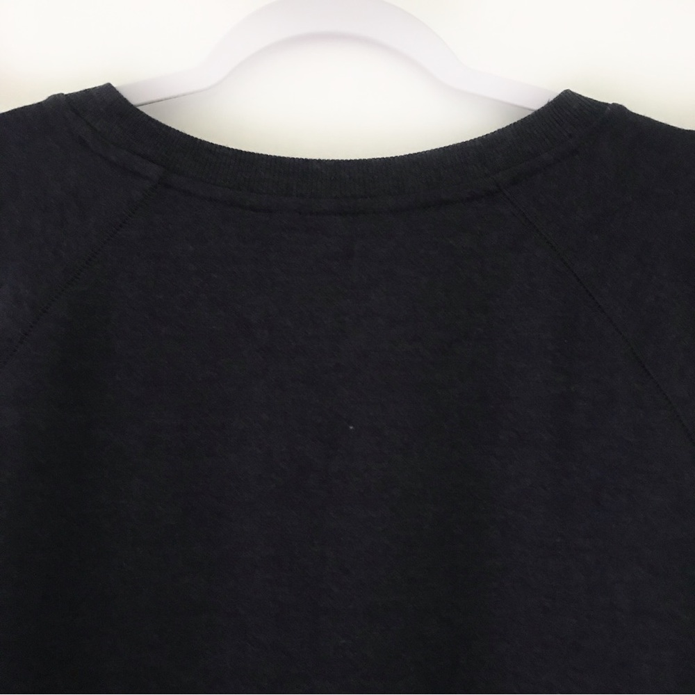 WILDFOX Good Vibes Crew Neck Sweatshirt Navy Blue - Picture 8 of 12